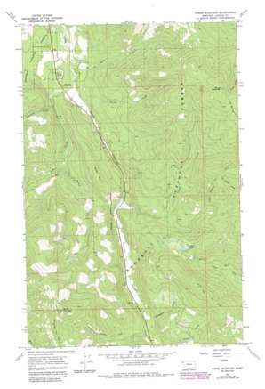 Horse Mountain USGS topographic map 48115b4