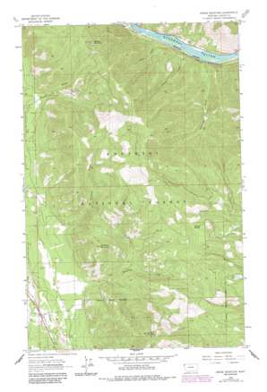 Swede Mountain USGS topographic map 48115c4