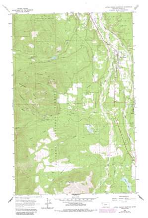 Little Hoodoo Mountain USGS topographic map 48115c5