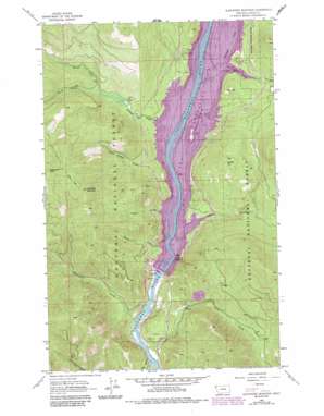 Alexander Mountain USGS topographic map 48115d3