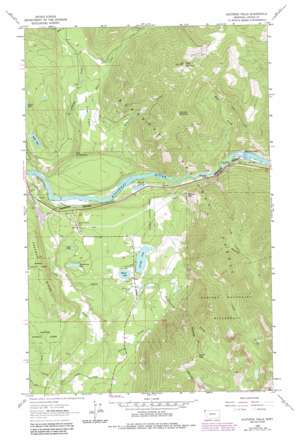 Kootenai Falls USGS topographic map 48115d7