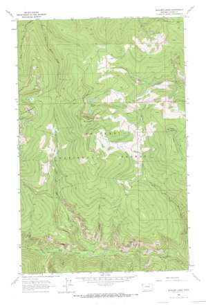 Boulder Lakes USGS topographic map 48115g4