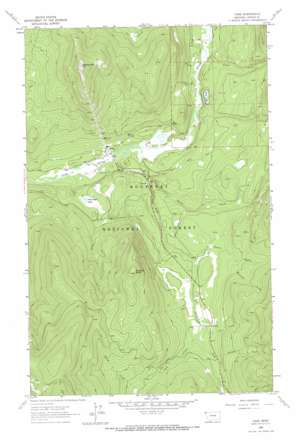 Yaak USGS topographic map 48115g6