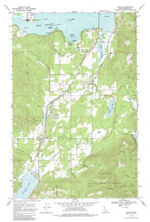 Sagle USGS topographic map 48116b5