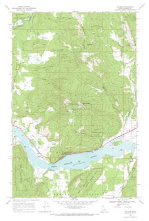 Laclede topo map