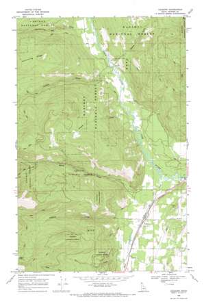 Colburn USGS topographic map 48116d5