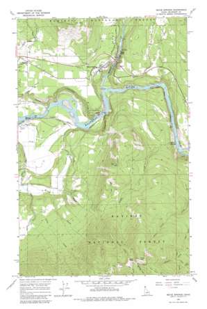 Moyie Springs USGS topographic map 48116f2