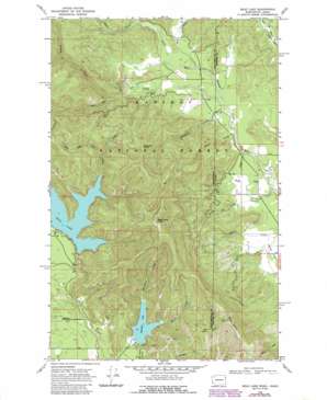 Bead Lake USGS topographic map 48117c1