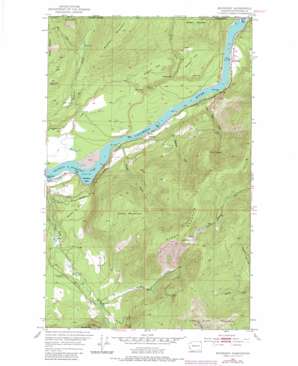 Boundary USGS topographic map 48117h6