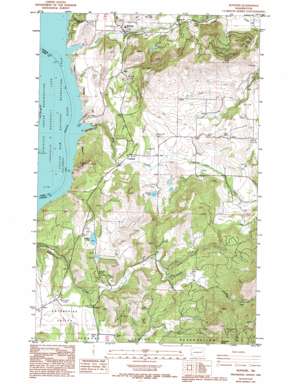 Hunters USGS topographic map 48118a2