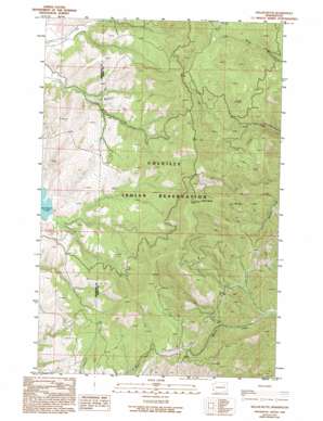 Keller Butte USGS topographic map 48118a7