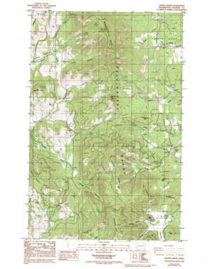 Kentry Ridge USGS topographic map 48118d1