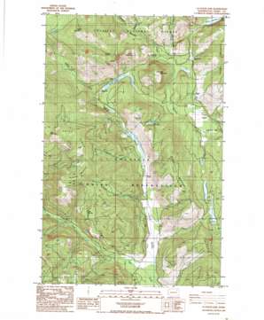 La Fleur Lake USGS topographic map 48118d3