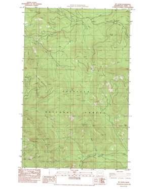 Bulldog Mountain USGS topographic map 48118g4