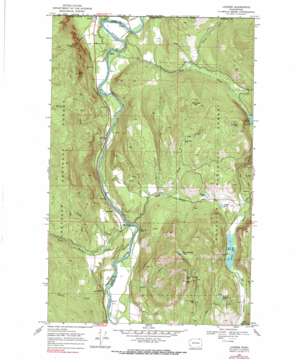 Laurier topo map
