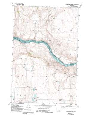 Trefry Canyon USGS topographic map 48119a4