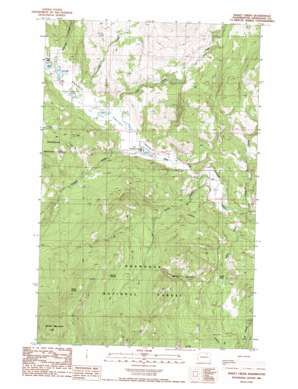 Bailey Creek USGS topographic map 48119e1
