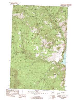 Conconully West topo map