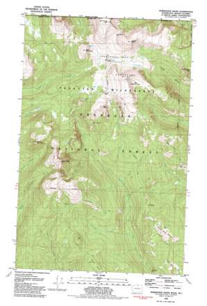 Horseshoe Basin USGS topographic map 48119h8
