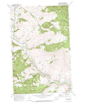 Methow USGS topographic map 48120b1