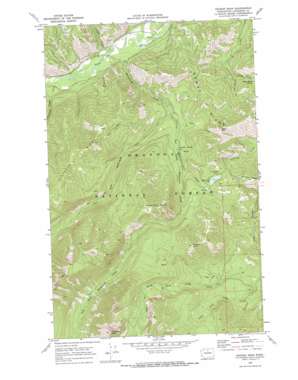 Hoodoo Peak USGS topographic map 48120c3