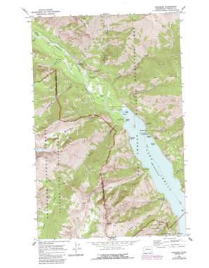 Stehekin USGS topographic map 48120c6