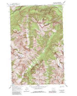 Mount Lyall topo map