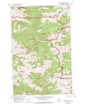 McAlester Mountain USGS topographic map 48120d6