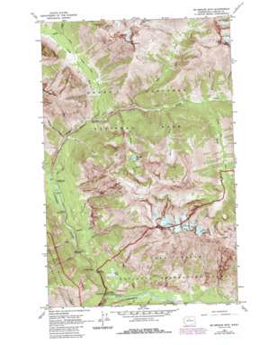 McGregor Mountain USGS topographic map 48120d7