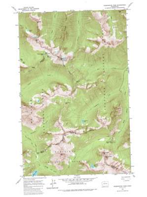 Washington Pass USGS topographic map 48120e6