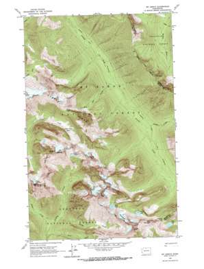 Mount Arriva topo map