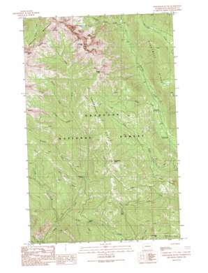 Sweetgrass Butte USGS topographic map 48120f3