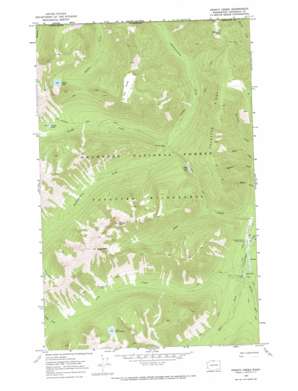 Frosty Creek USGS topographic map 48120h6