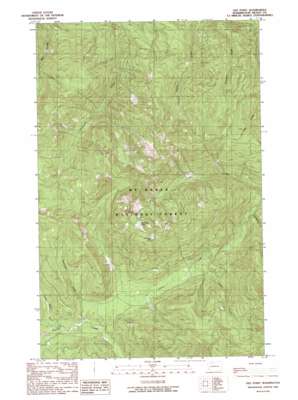 Gee Point topo map