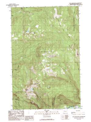 Sauk Mountain USGS topographic map 48121e5