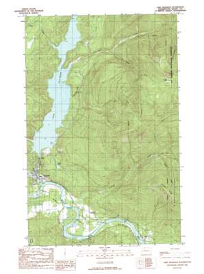 Lake Shannon USGS topographic map 48121e6