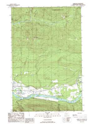 Hamilton USGS topographic map 48121e8