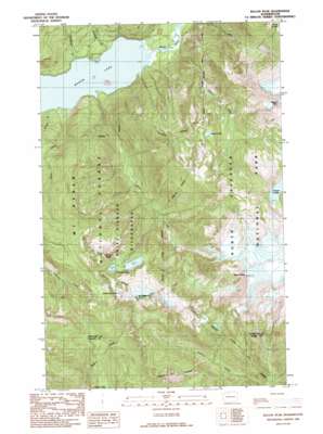 Bacon Peak USGS topographic map 48121f5