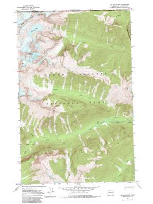 Mount Spickard USGS topographic map 48121h2