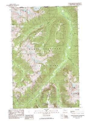 Copper Mountain topo map