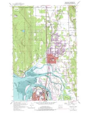 Marysville USGS topographic map 48122a2