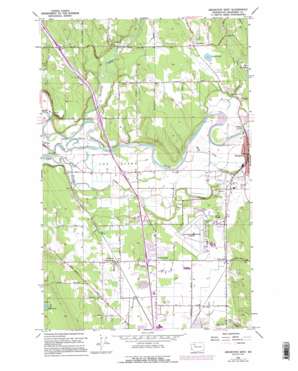 Arlington West USGS topographic map 48122b2