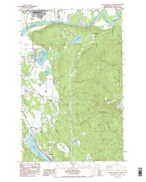 Sedro-Woolley South topo map