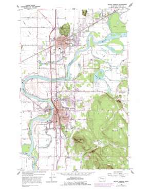 Mount Vernon USGS topographic map 48122d3