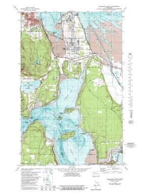 La Conner USGS topographic map 48122d5