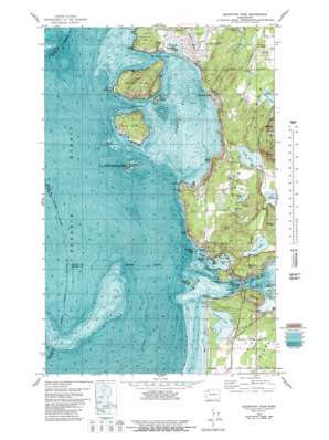 Anacortes South USGS topographic map 48122d6