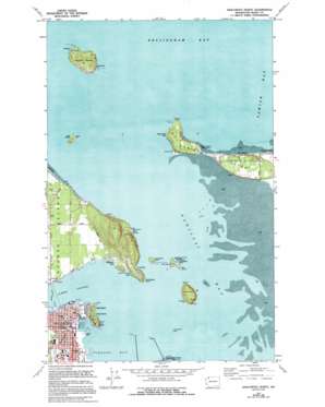 Anacortes North USGS topographic map 48122e5