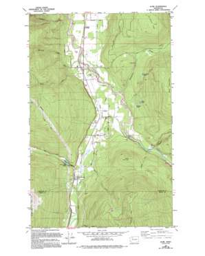 Cavanaugh Creek USGS topographic map 48122f2