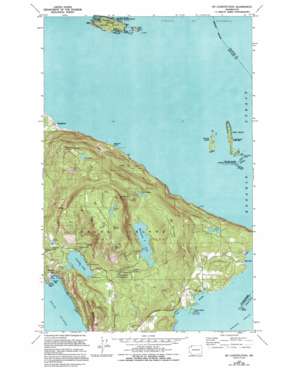Mount Constitution USGS topographic map 48122f7
