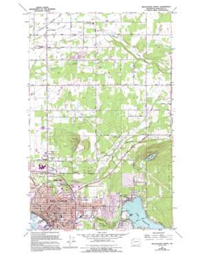 Bellingham North USGS topographic map 48122g4